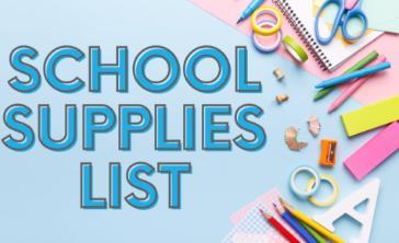 School Supplies Lists